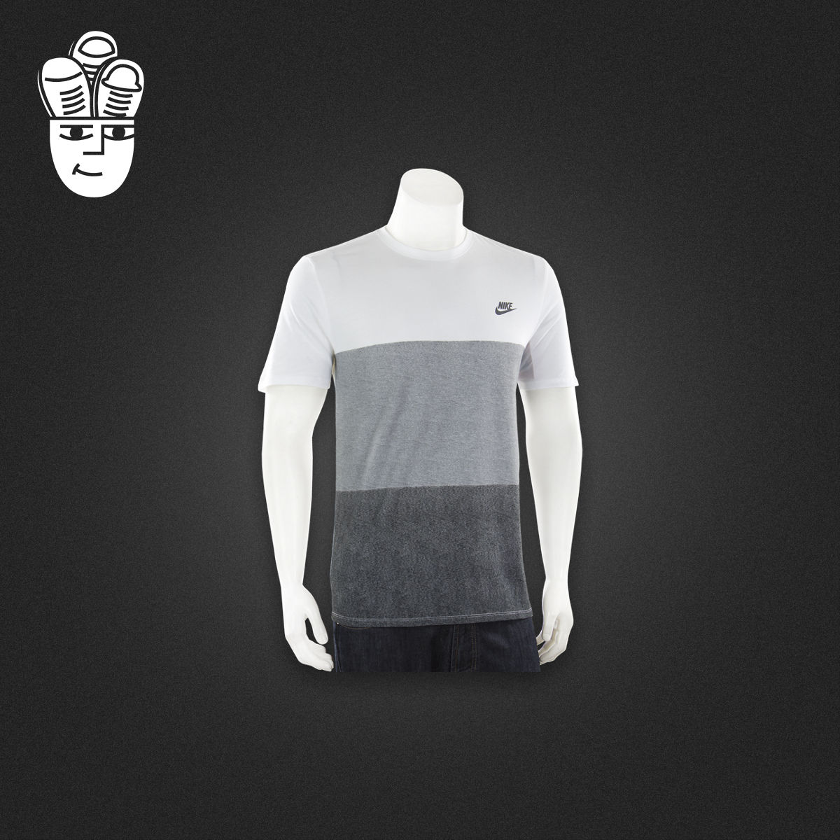Nike Tonal Colorblock T-Shirt 耐克 男子 時尚運動休閒 T恤衫