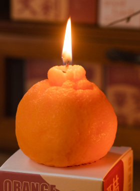 蜡烛批发苹果造型香薰