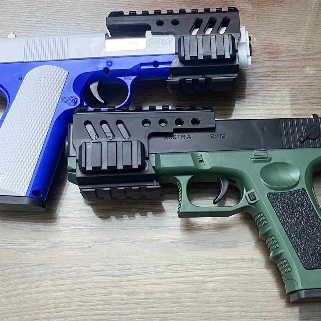 导轨1911通用型导轨龙骨战术导轨组装支架加装配件格洛克红外线 - 图2