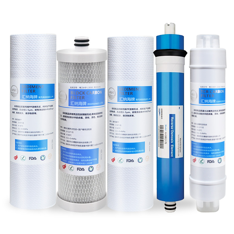 沁园净水器滤芯QR-RF-504A/C/D 风暴三号 QR-RL-502D(S) PP棉RO膜 - 图3