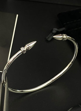 经典款男女通用925银开口手镯