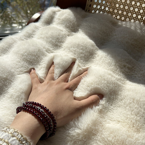 泡泡绒椅垫餐椅凳子坐垫毛绒加厚防滑久坐屁股垫子办公室椅子保暖 - 图3