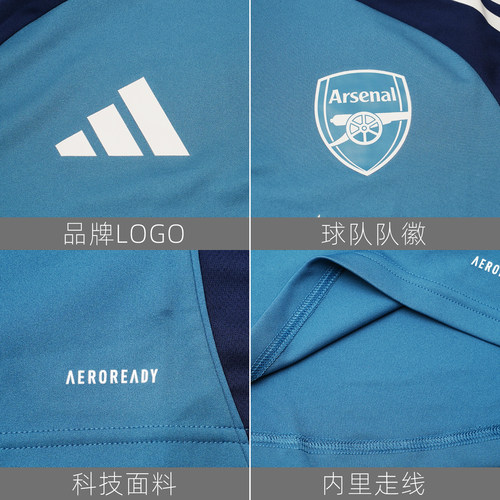 皇贝正品Adidas阿迪达斯俱乐部足球运动训练热身长袖套头衫卫衣男 - 图1