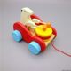 Wooden baby tractor animal shape baby pull cord pull cord 12-3 years old one year old cute toddler toy