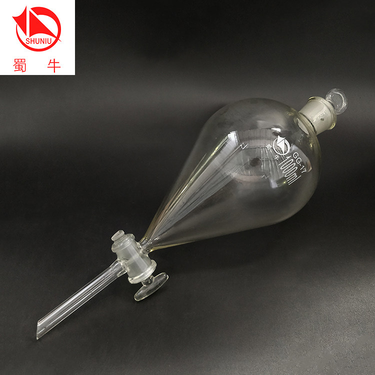 蜀牛球形分液漏斗60mL-50000mL厚料分液漏斗高硼硅玻璃实验室漏斗,淘宝优惠券,粉丝福利购,淘宝优惠卷