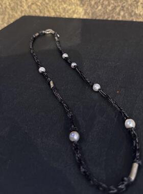 marikotsuchiyama巴洛克珍珠项链