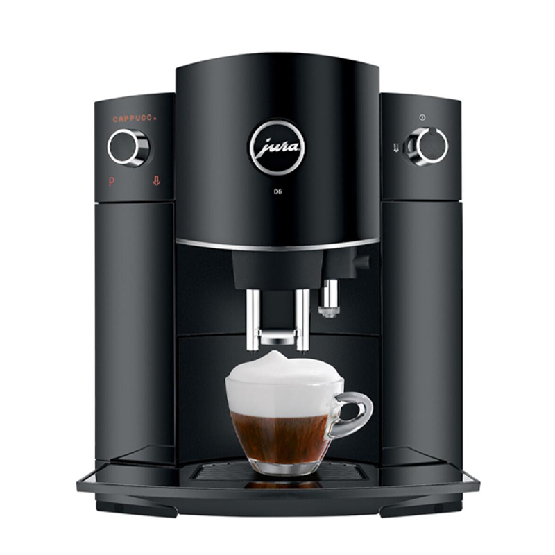 JURA/优瑞 D6进口家用一键式意式美式花式现磨全自动咖啡机-图3