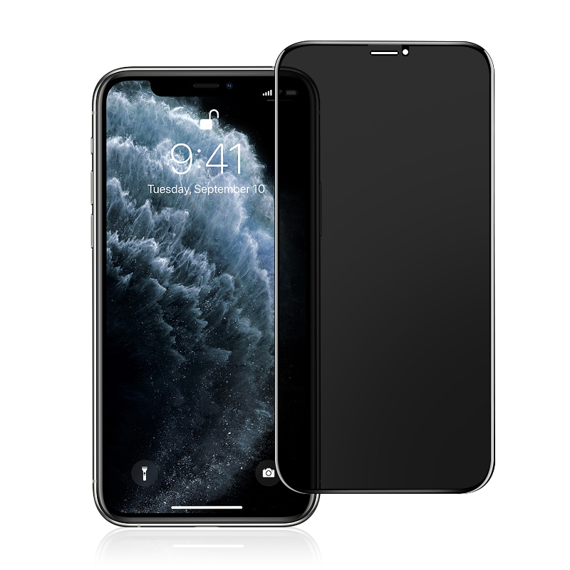 适用于苹果x钢化膜防窥iphonexr全屏xs覆盖iphone11pro max xr手机8p全包8贴膜7防偷窃6s防偷窥xmax隐私plus - 图0