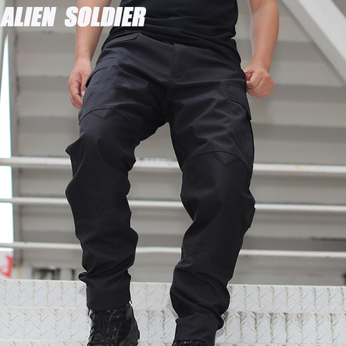 异种兵八代机车战术修身作训工装束脚长裤军迷户外服饰男春夏秋男 - 图0