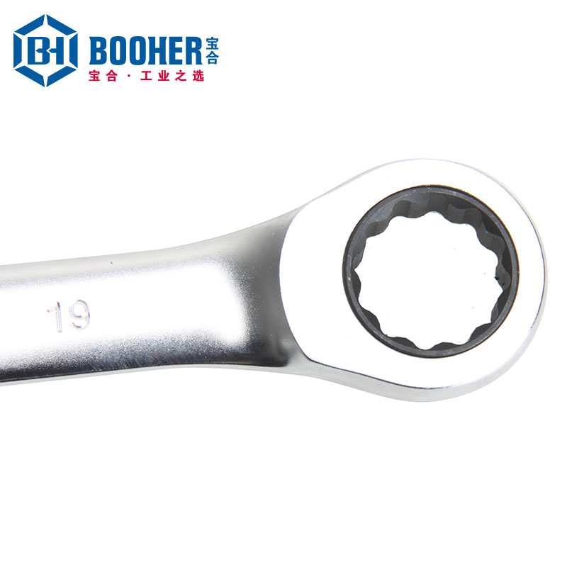 Booher宝合工具扳手-扳手组套8件全抛光两用快板组套 - 图2