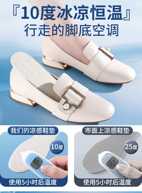 洞洞鞋专用鞋垫薄款女士凉感吸汗