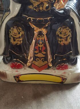 19寸48厘米高阎王爷神像供奉家用陶瓷佛像阎罗保平安十殿阎王