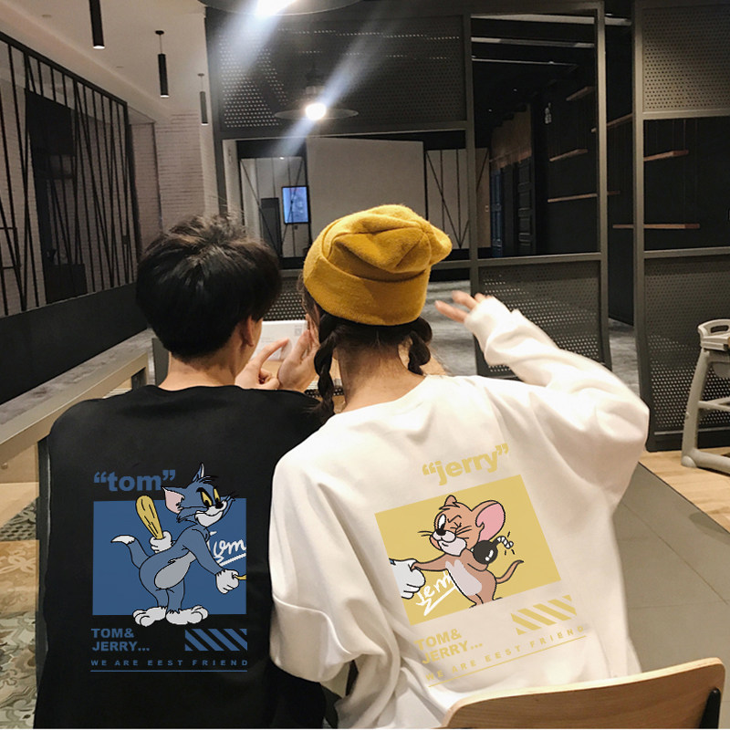 roora情侣装秋装小众设计感卫衣 低调的依恋卫衣