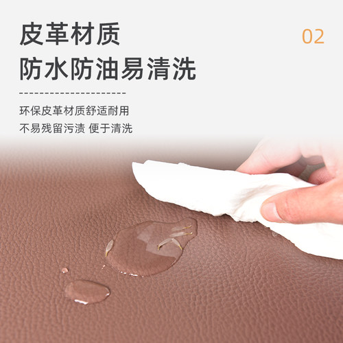 定制超大号书写字台桌垫加厚电脑防水耐磨脏商务办公扣挂边鼠标垫 - 图1
