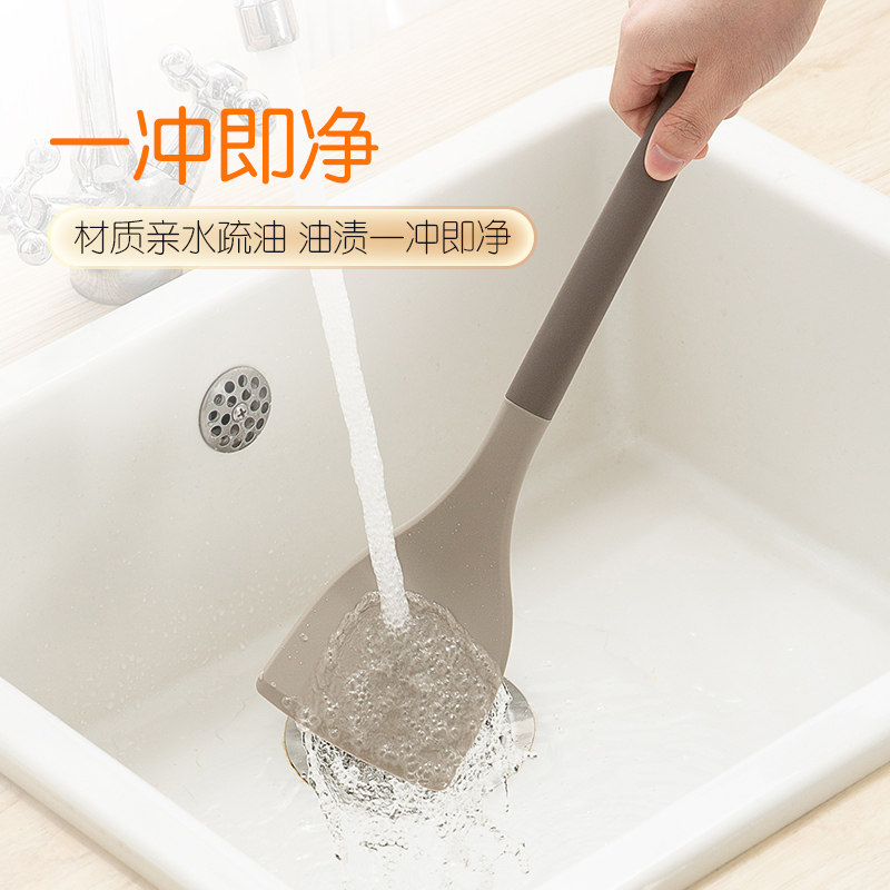 双枪硅胶铲家用炒菜耐高温食品级 suncha双枪千束锅铲