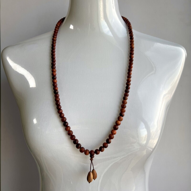 天然精品海南黄花梨木手串女手链男佛珠8mm108颗念珠毛衣项链复古,淘宝优惠券,粉丝福利购,淘宝优惠卷