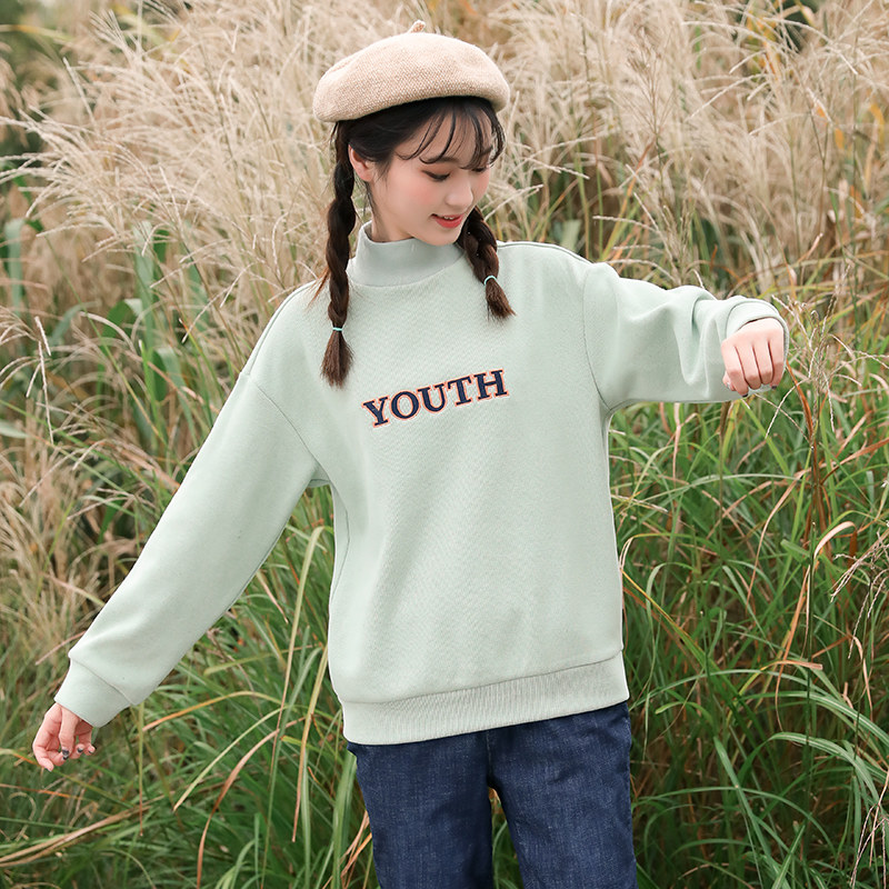 少女韩版学院风2020秋冬季新款卫衣 迅驰服饰专营卫衣/绒衫