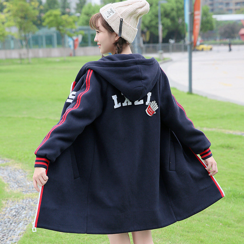 春装学院风少女春秋冬季棒球服新款 迅驰服饰专营卫衣/绒衫