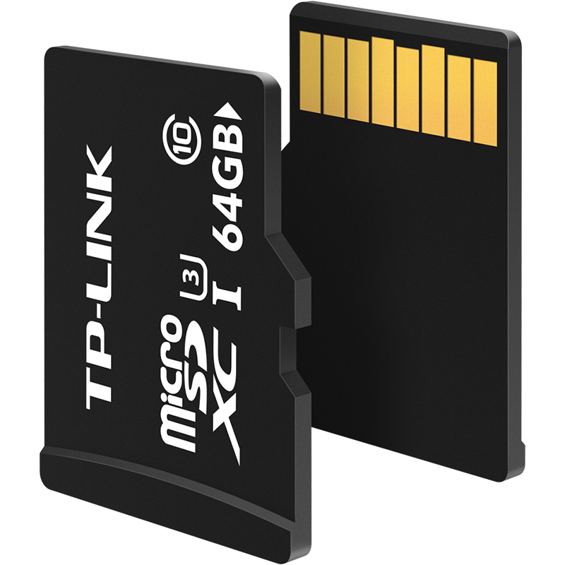 TPLINK64G内存卡MicroSD卡监控摄像头行车记录仪手机高速TF存储卡 - 图1