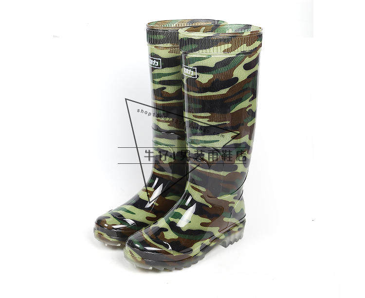 回力防水鞋男雨鞋中筒迷彩雨靴防滑四季胶鞋高筒水靴钓鱼套鞋,淘宝优惠券,粉丝福利购,淘宝优惠卷