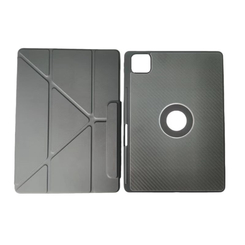 2025新款小米8pro11.2英寸碳纤维全包360度旋转Y折7S高级硬底Ultra14寸防弯防摔磁吸分离平板保护壳 - 图3