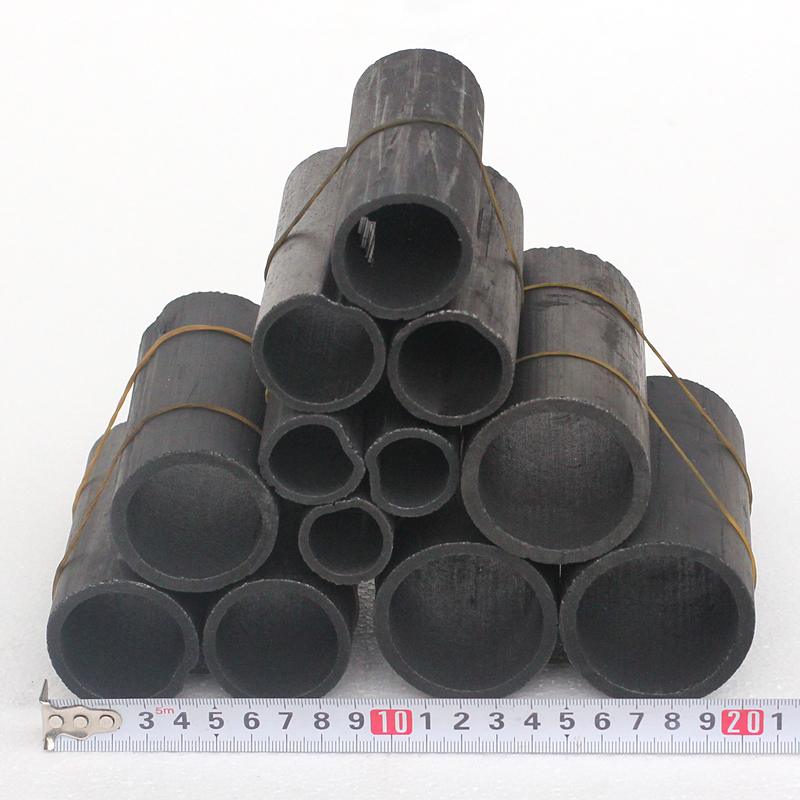 遂昌高温无节空心竹炭筒竹炭桶净水鱼窝虾窝繁殖躲避场所做菜10CM_虎窝淘