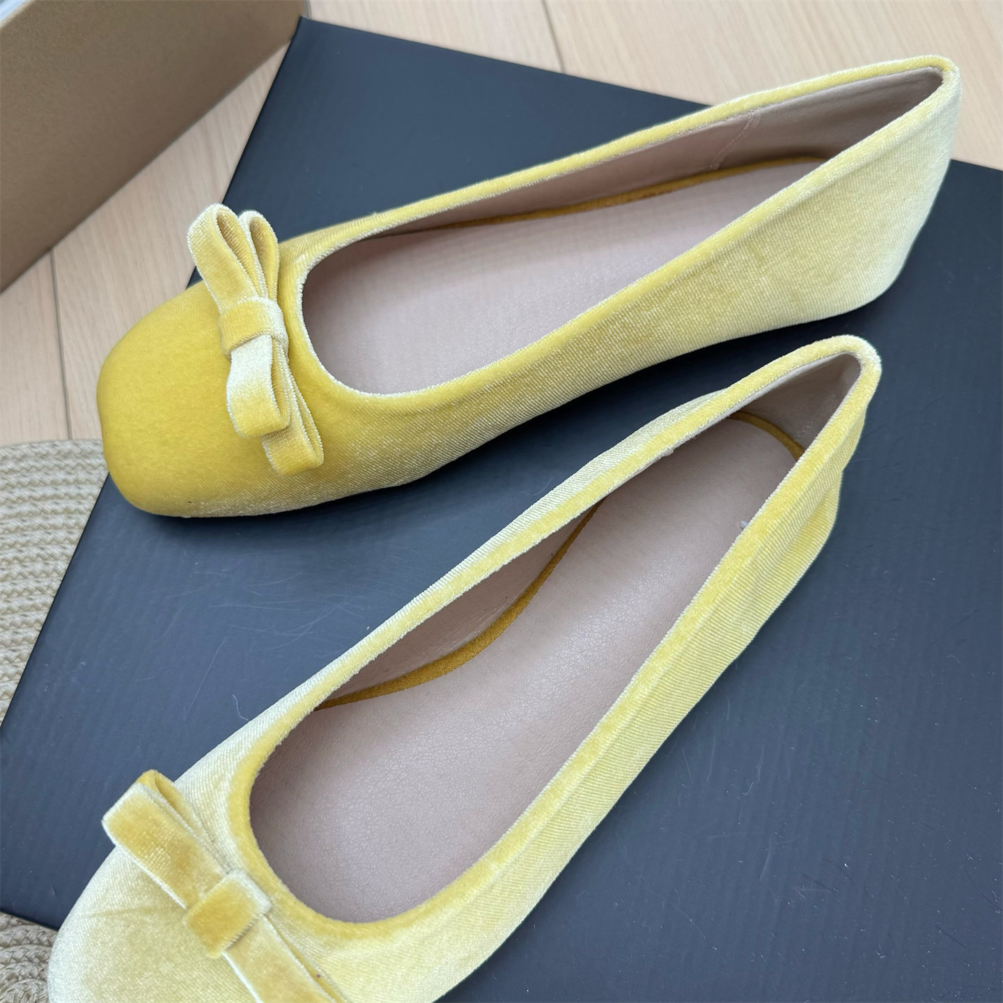 2026春季新款法式蝴蝶结方头芭蕾舞鞋女平底浅口玛丽珍单鞋温柔风,淘宝优惠券,粉丝福利购,淘宝优惠卷