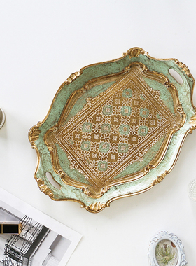 佛罗伦萨Soldi巴洛克浮雕托盘