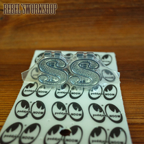 Spot Mooneyes Dollar License Plate License Plate screw Locomotive Vespa Retro