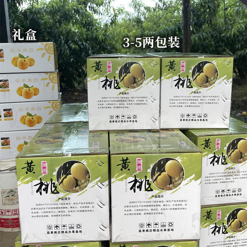 浙江嘉善姚庄锦绣黄桃红心10斤7月8月现摘现发新鲜当季时令水果 - 图3