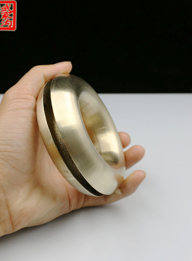 虎撑黄铜药铃串铃民间医郎中用叉