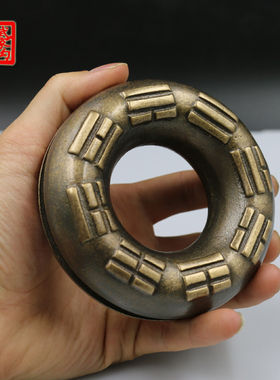 医铃郎中虎叉扭秧歌伞头手黄铜