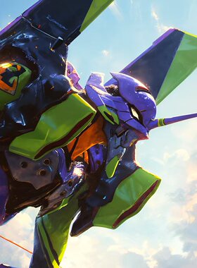 星空工作室初号机EVA新世纪福音战士EVA装饰画动漫周边二次元挂画