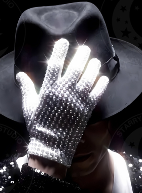 杰克逊Michael Jackson迈克尔MJ巨星之路太空步潮流艺术装饰画