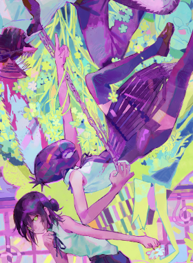 多巴胺电次蕾塞Chainsaw Man电锯人Reze玛奇玛早川秋链锯人装饰画