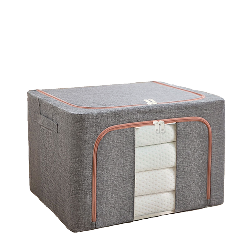 衣服收纳箱大容量布艺百纳箱家用被子衣物整理盒放衣柜筐子储物袋 - 图3