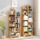Multi-layer floor-standing bookshelf covering an area of less than 0.1 square meters