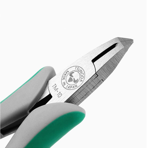 进口日本TTC角田精密斜口钳子水口钳斜嘴钳45度模型剪钳TM-10 - 图3