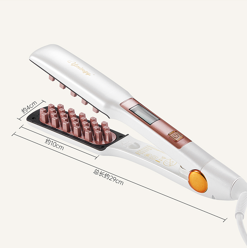 理发店发型师专业沙龙卷发棒格子夹板蓬松板垫发根颅顶增高玉米烫 - 图3