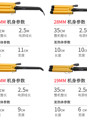 复古羊毛泡面头夹板陶瓷卷发棒