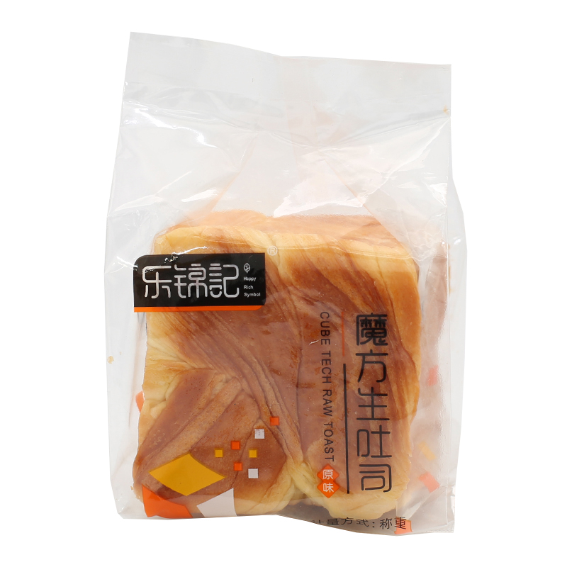 乐锦记魔方生吐司面包奶香味早餐面包零食品小吃手撕面包整箱5斤 - 图3