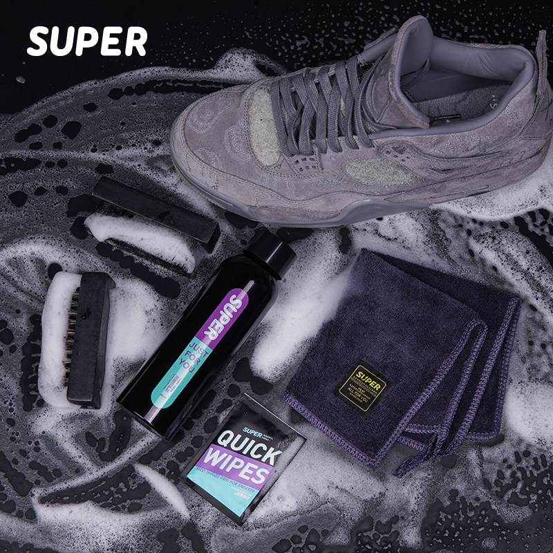 super洗鞋神器防水喷雾aj清洗剂 千丝纺和盛同兴鞋油