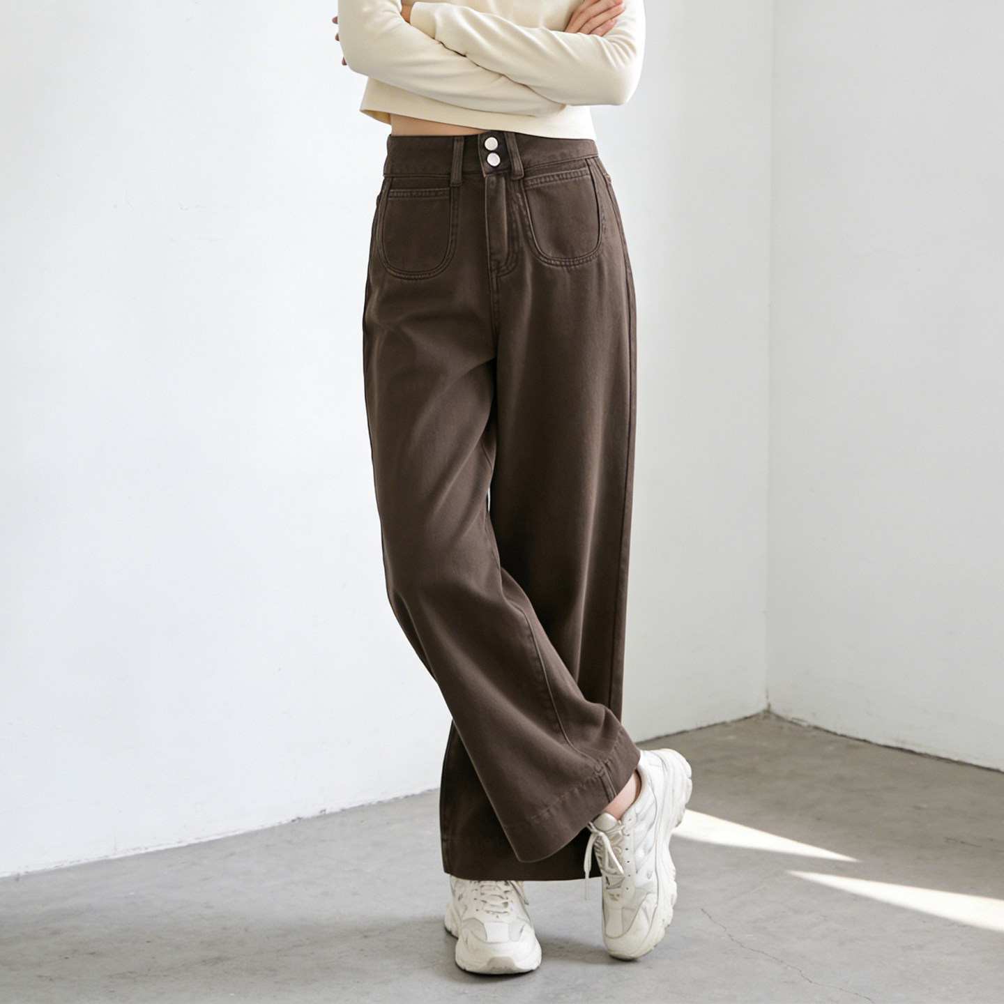 300斤大码胖mm复古高腰弯刀牛仔裤女梨形身材宽松显瘦直筒阔腿裤,淘宝优惠券,粉丝福利购,淘宝优惠卷