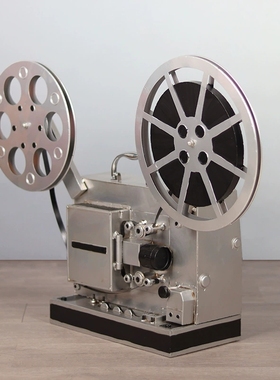 复古老式大号放映机模型摆件投影机拍照摄影道具店铺怀旧装饰摆设