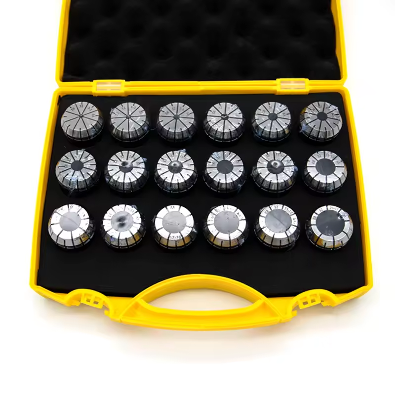 高精度ER32夹头筒夹嗦咀弹簧夹头加工中心铣刀夹头65锰雕刻机夹具 - 图3