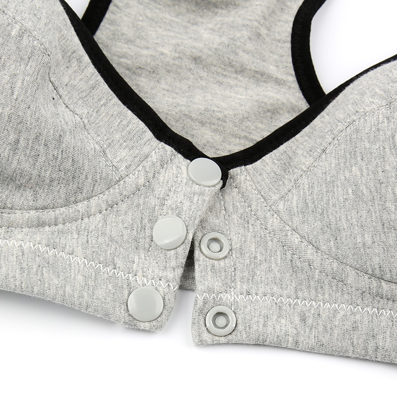 大码少女纯棉无钢圈工字背心文胸 浅上屋文胸