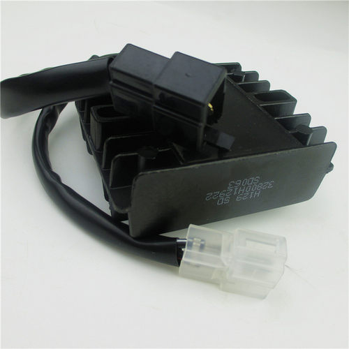 适用豪爵DK150/DK125/HJ125/HJ150-30F/30E/30C/30D整流器稳压器 - 图3