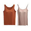 Modal camisole yoga base with chest pad