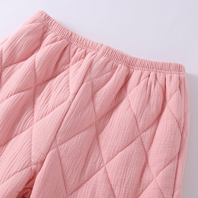 ເຄື່ອງນຸ່ງເຮືອນ quilted gauze ອົບອຸ່ນຫົກຊັ້ນສໍາລັບຜູ້ຊາຍແລະແມ່ຍິງ