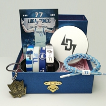 nba Dokman stars Luka Doncic basketball Little Bull Nightlight Silicone Bracelet Around the Handmade Gift